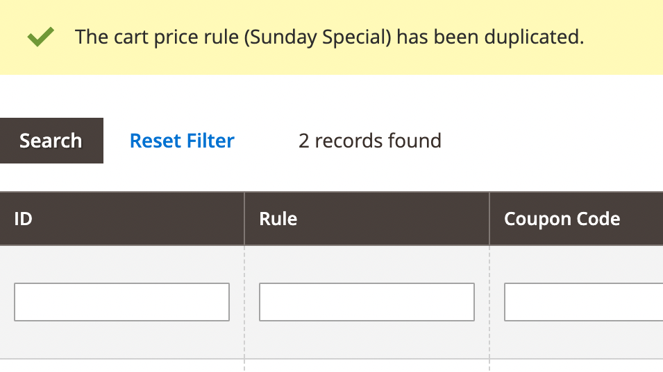 Duplicate